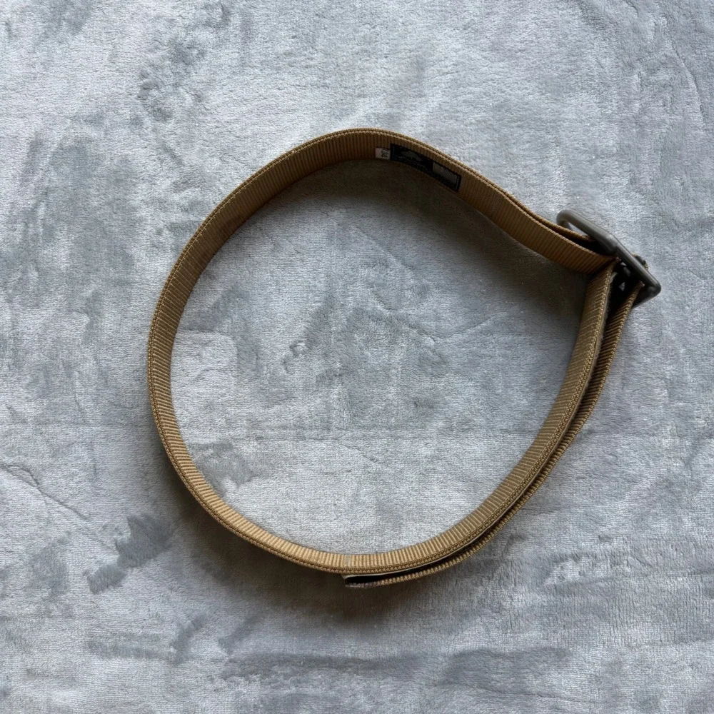 The Wilderness Tactical Belt Mens 34 Brown Original Instructor V-Ring USA Made